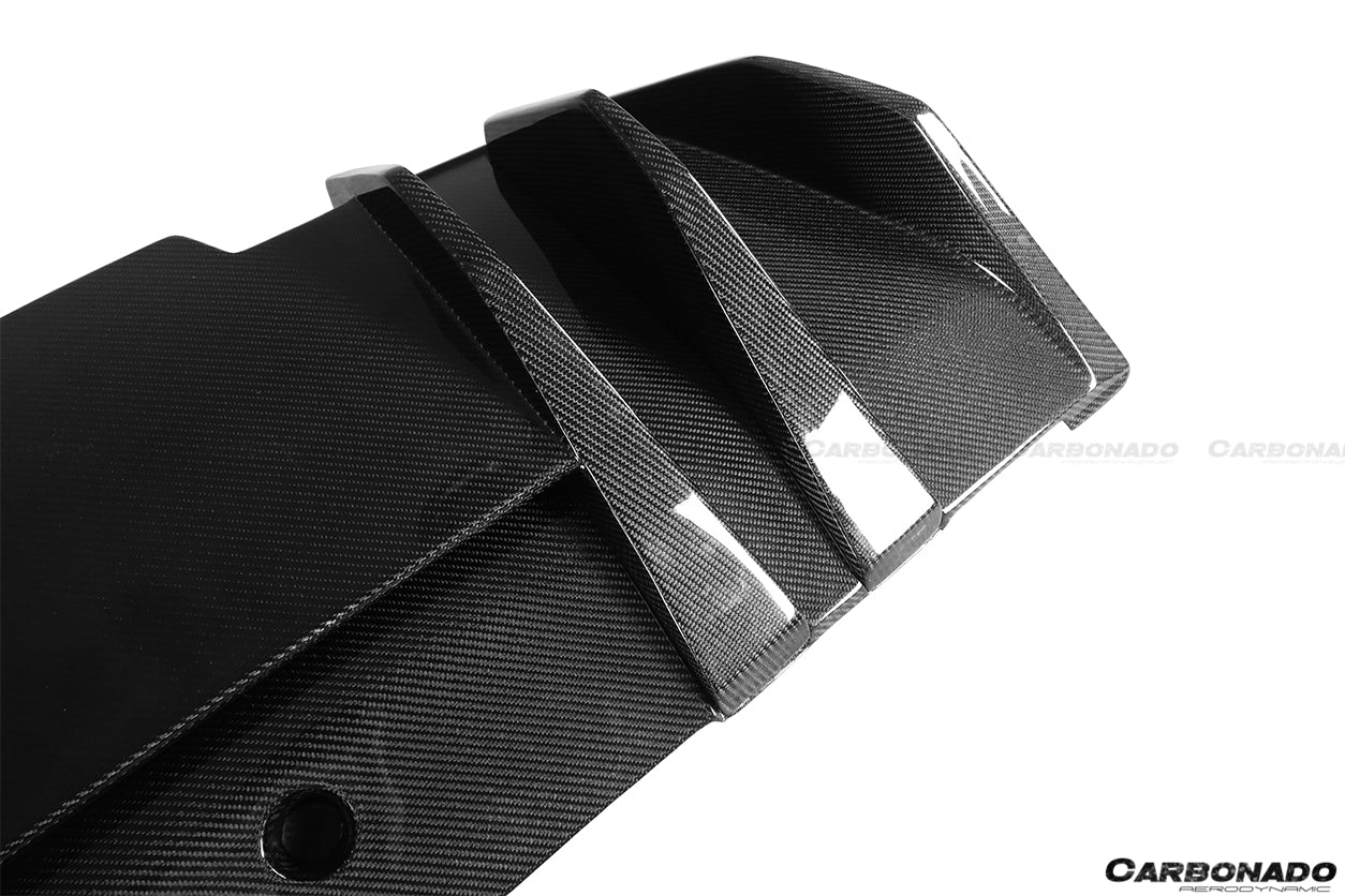 DARWINPRO - AUDI R8 COUPE / SPYDER 2016 - 19 VRS STYLE CARBON FIBRE REAR DIFFUSER - Aero Carbon UK