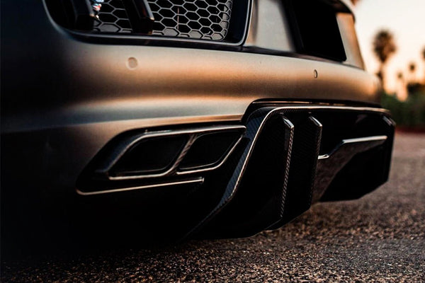 DARWINPRO - AUDI R8 COUPE / SPYDER 2016-19 VRS STYLE CARBON FIBRE REAR DIFFUSER