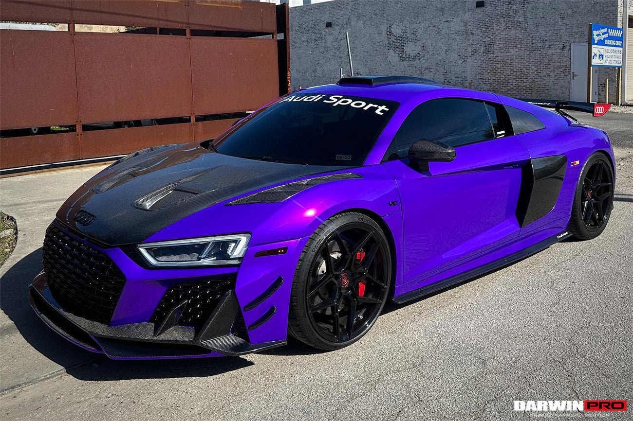 DARWINPRO - AUDI R8 COUPE / SPYDER 2016-23 IMPII CARBON FIBRE HOOD BON ...