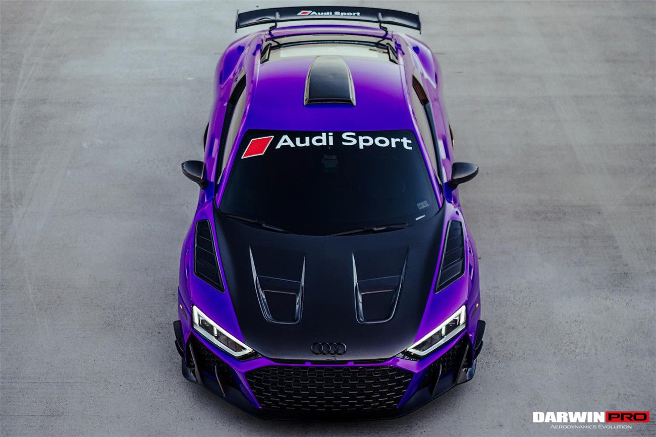 DARWINPRO - AUDI R8 COUPE / SPYDER 2016-23 IMPII CARBON FIBRE HOOD BON ...