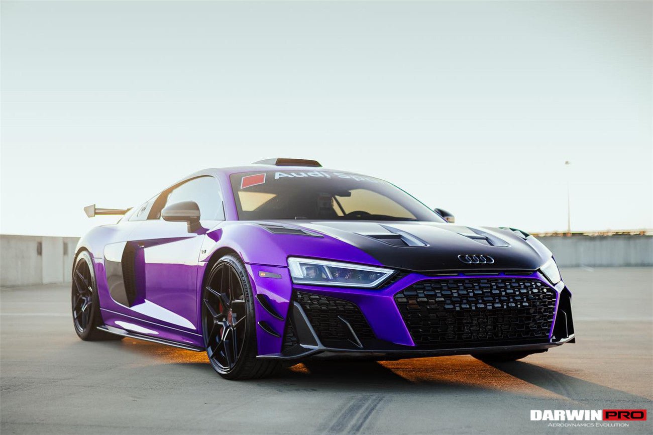 DARWINPRO - AUDI R8 COUPE / SPYDER 2016 - 23 IMPII CARBON FIBRE HOOD BONNET - Aero Carbon UK