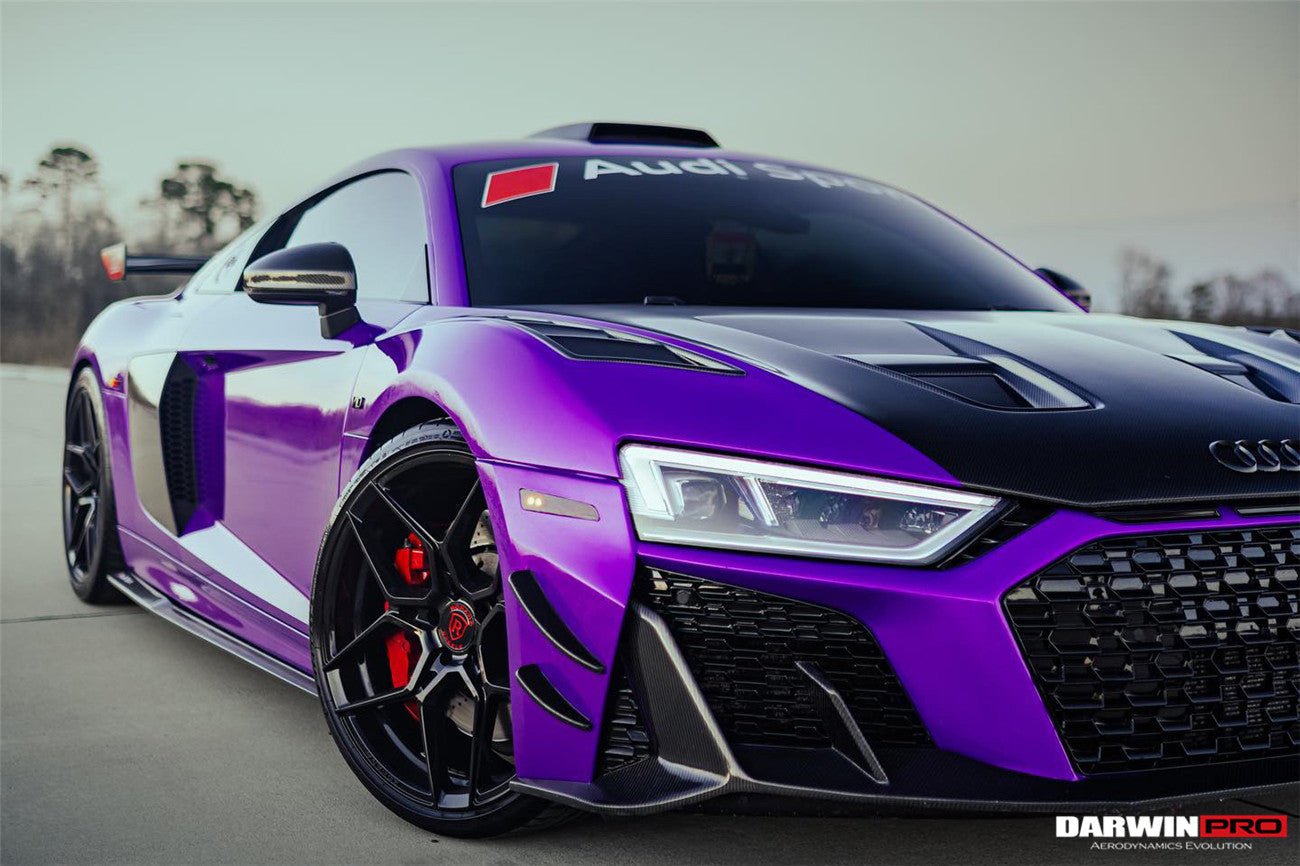 DARWINPRO - AUDI R8 COUPE / SPYDER 2016 - 23 IMPII CARBON FIBRE HOOD BONNET - Aero Carbon UK