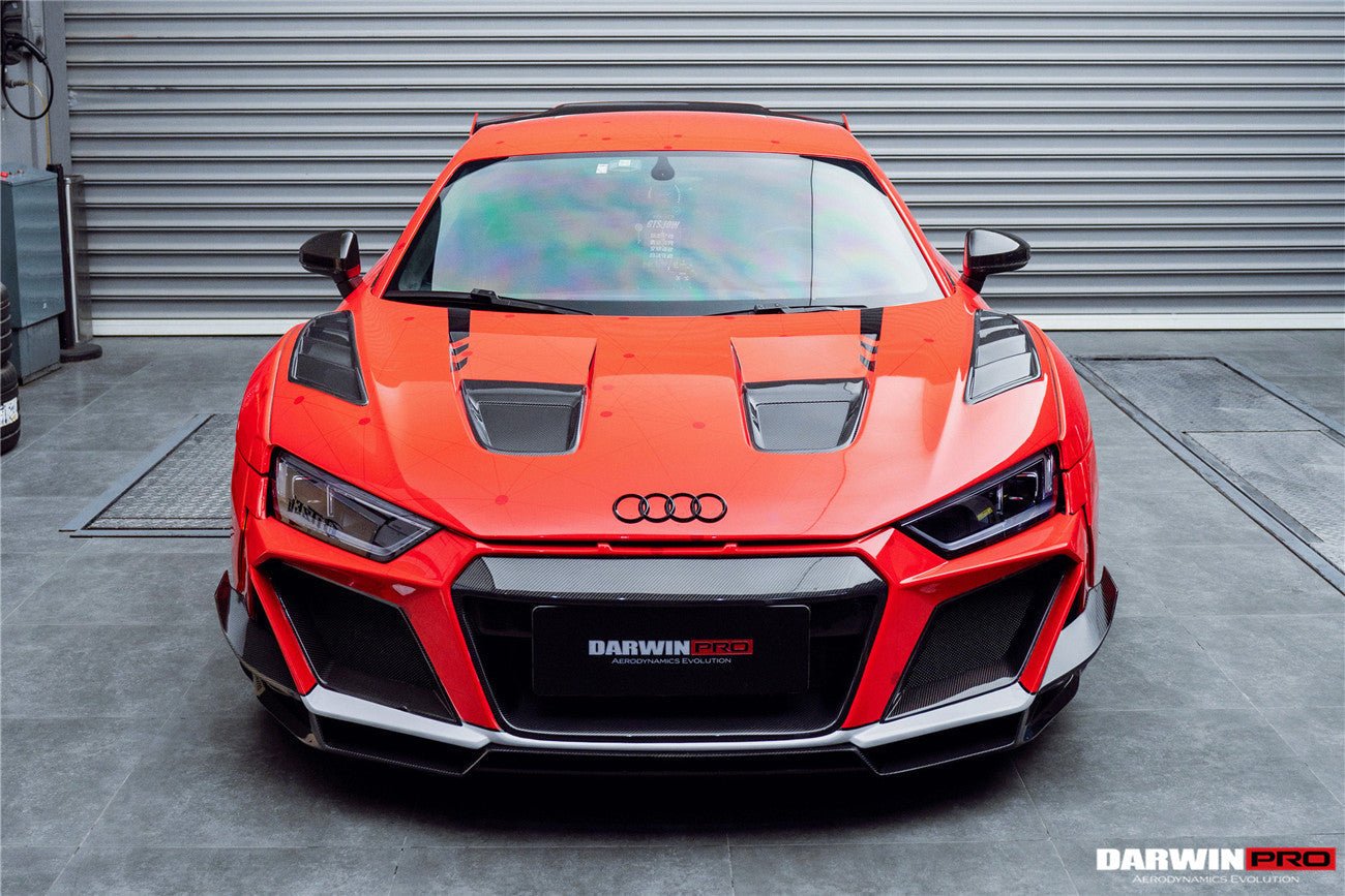 DARWINPRO - AUDI R8 COUPE / SPYDER 2016-23 IMPII CARBON FIBRE HOOD BON ...