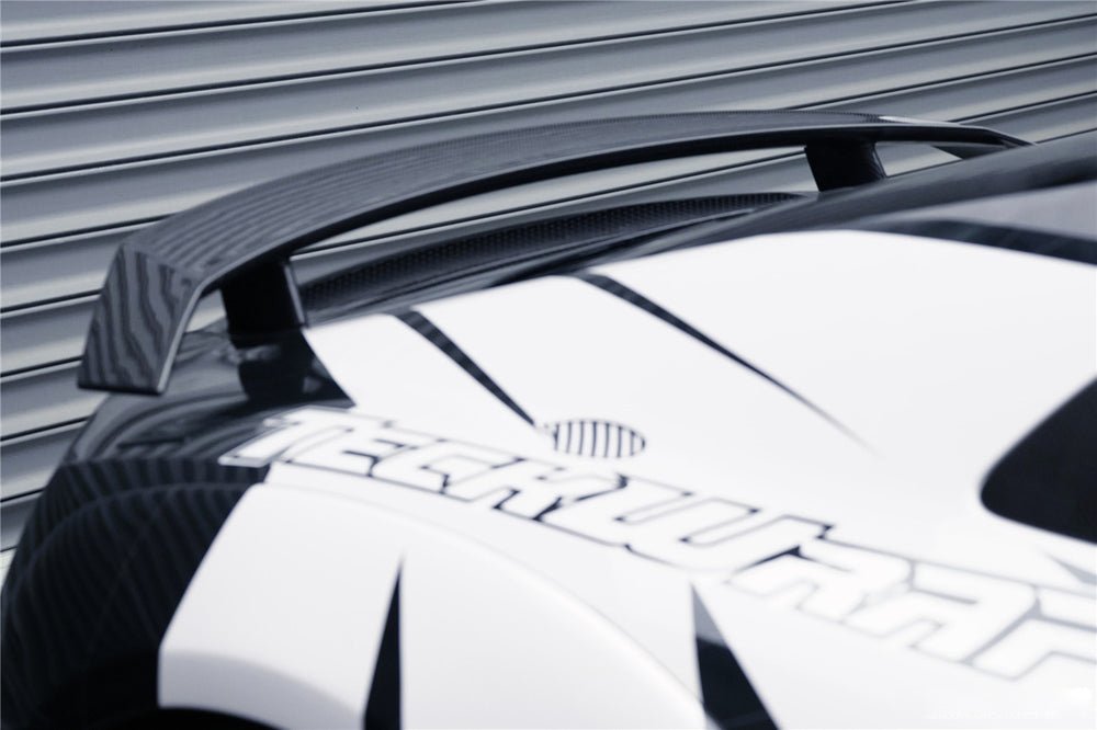 DARWINPRO - AUDI R8 GEN 2 4S COUPE 2016-24 GT STYLE CARBON FIBRE TRUNK WING WITH BASE - Aero Carbon UK