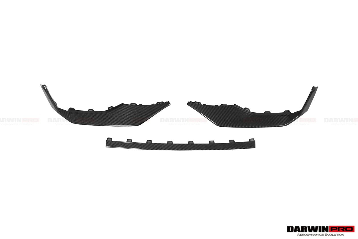 DARWINPRO - AUDI RS4 B9 2017 - 19 CARBON FIBRE FRONT BUMPER TRIM - Aero Carbon UK