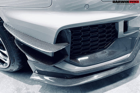 DARWINPRO - AUDI RS4 B9 2017 - 2019 CARBON FIBRE FRONT CANARDS - Aero Carbon UK