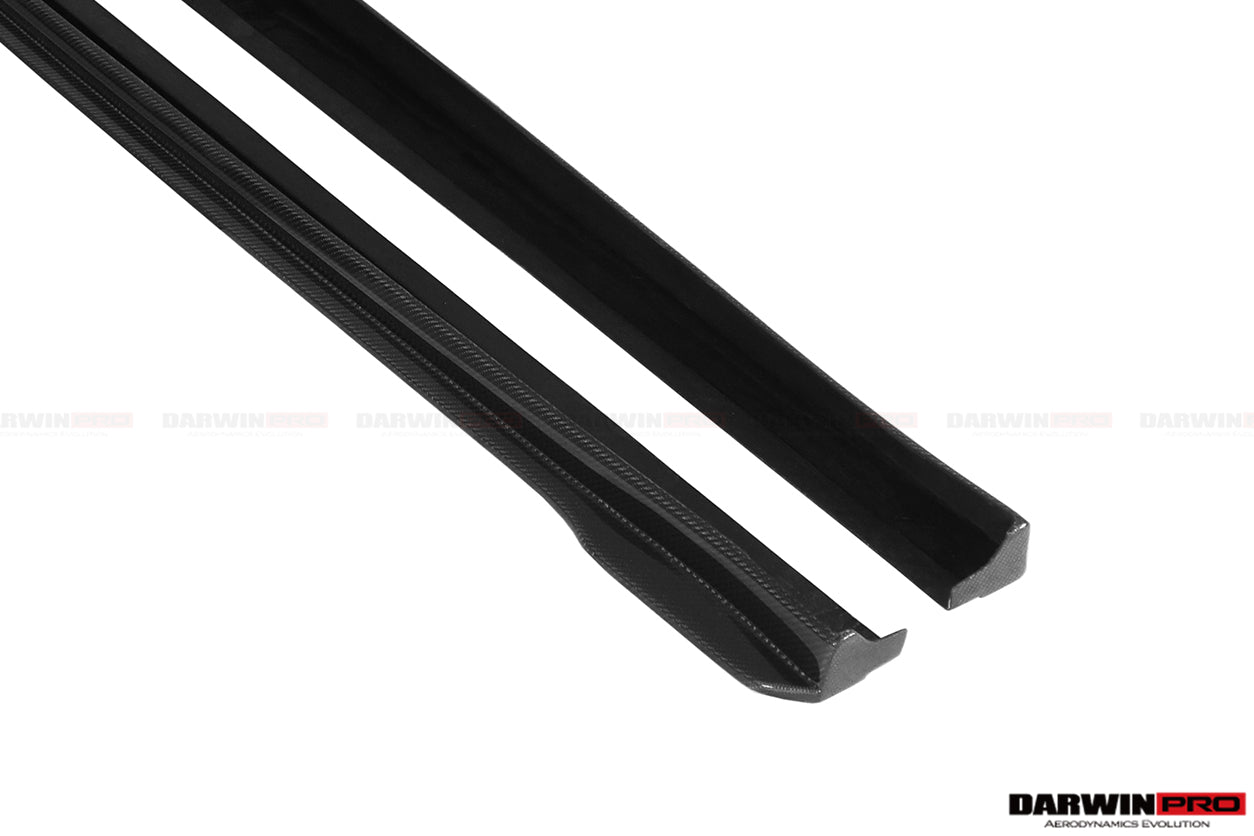 DARWINPRO - AUDI RS4 B9 2017 - 2019 CARBON FIBRE SIDE SKIRTS - Aero Carbon UK