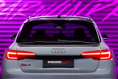 DARWINPRO - AUDI RS4 B9 / B9.5 2017 - 2024 CARBON FIBRE REAR MID SPOILER - Aero Carbon UK