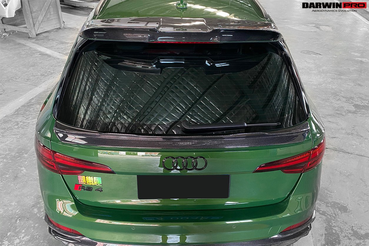 DARWINPRO - AUDI RS4 B9 / B9.5 CARBON FIBRE BKSS STYLE ROOF SPOILER - Aero Carbon UK