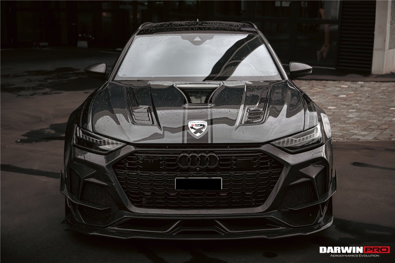 DARWINPRO - AUDI RS6 AVANT C8 2019 - 2023 IMP PERFORMANCE FRONT BUMPER - Aero Carbon UK