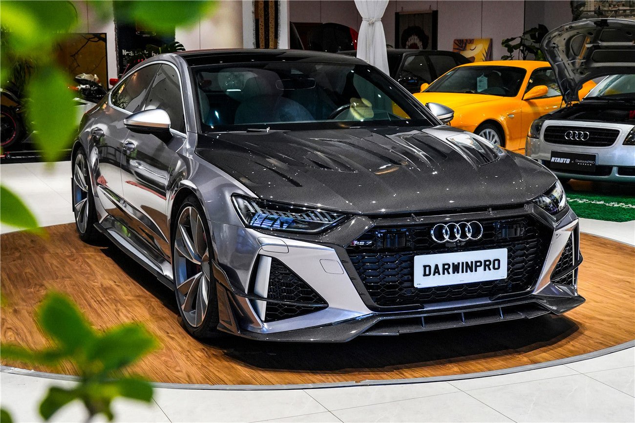 DARWINPRO - AUDI RS7 A7 S7 C8 IMP PERFORMANCE V2 HOOD - Aero Carbon UK