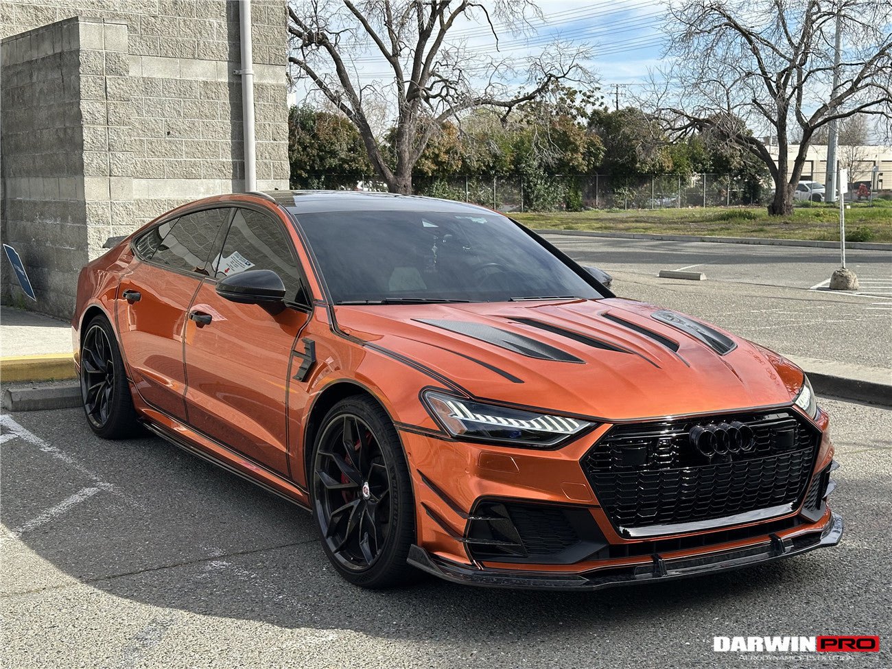 DARWINPRO - AUDI RS7 A7 S7 C8 IMP PERFORMANCE V2 HOOD - Aero Carbon UK