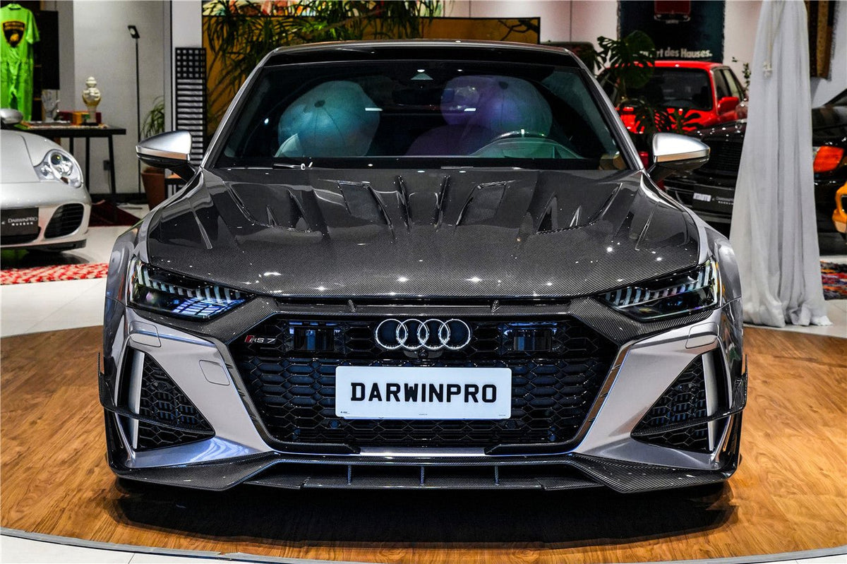 DARWINPRO - AUDI RS7 A7 S7 C8 IMP PERFORMANCE V2 HOOD - Aero Carbon UK