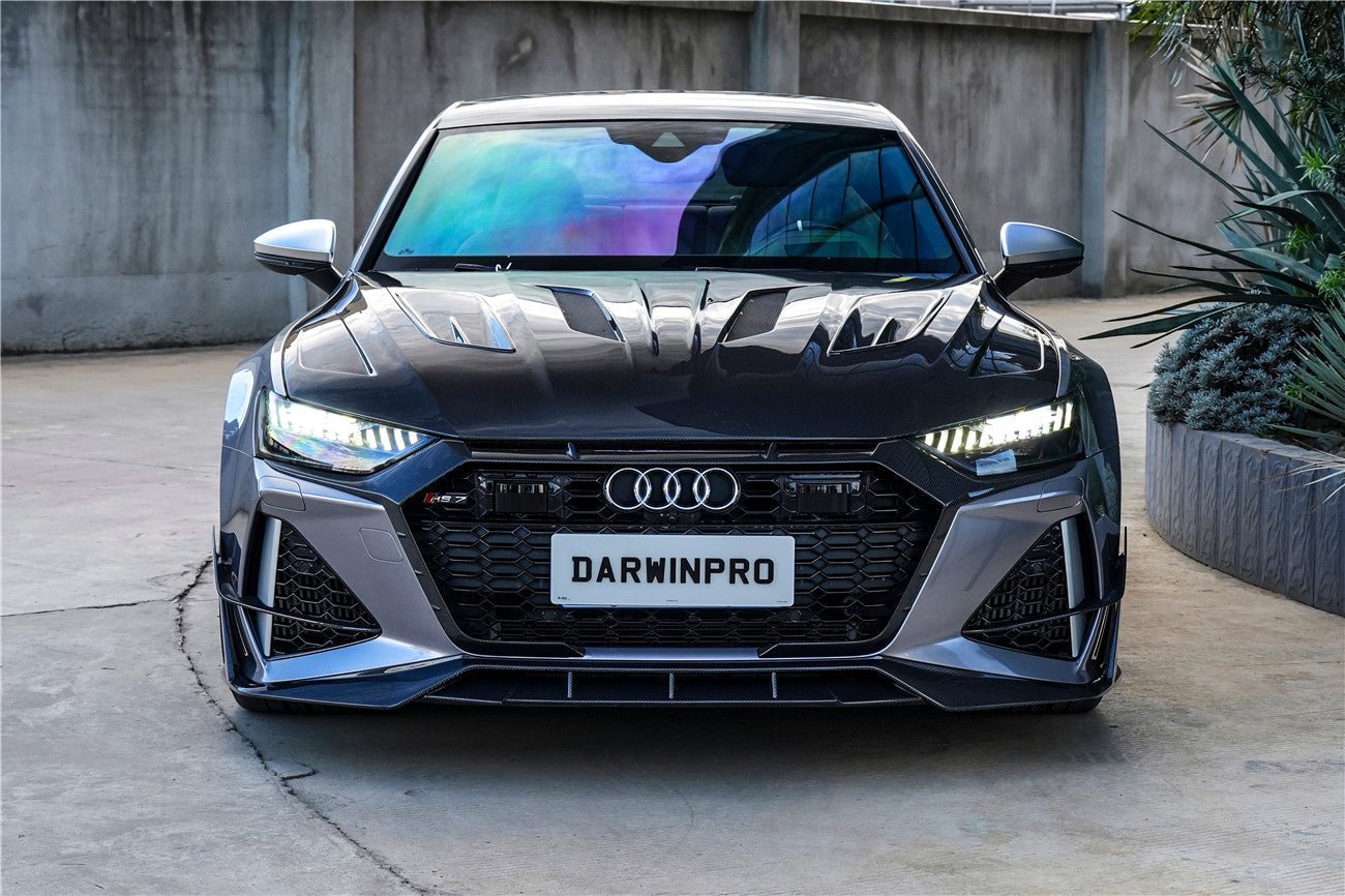 DARWINPRO - AUDI RS7 A7 S7 C8 IMP PERFORMANCE V2 HOOD - Aero Carbon UK