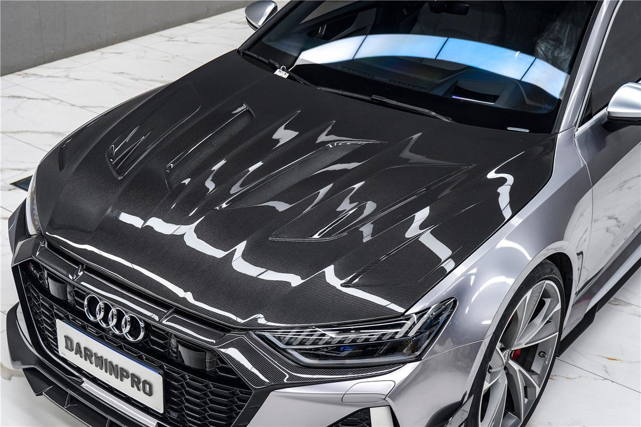 DARWINPRO - AUDI RS7 A7 S7 C8 IMP PERFORMANCE V2 HOOD - Aero Carbon UK