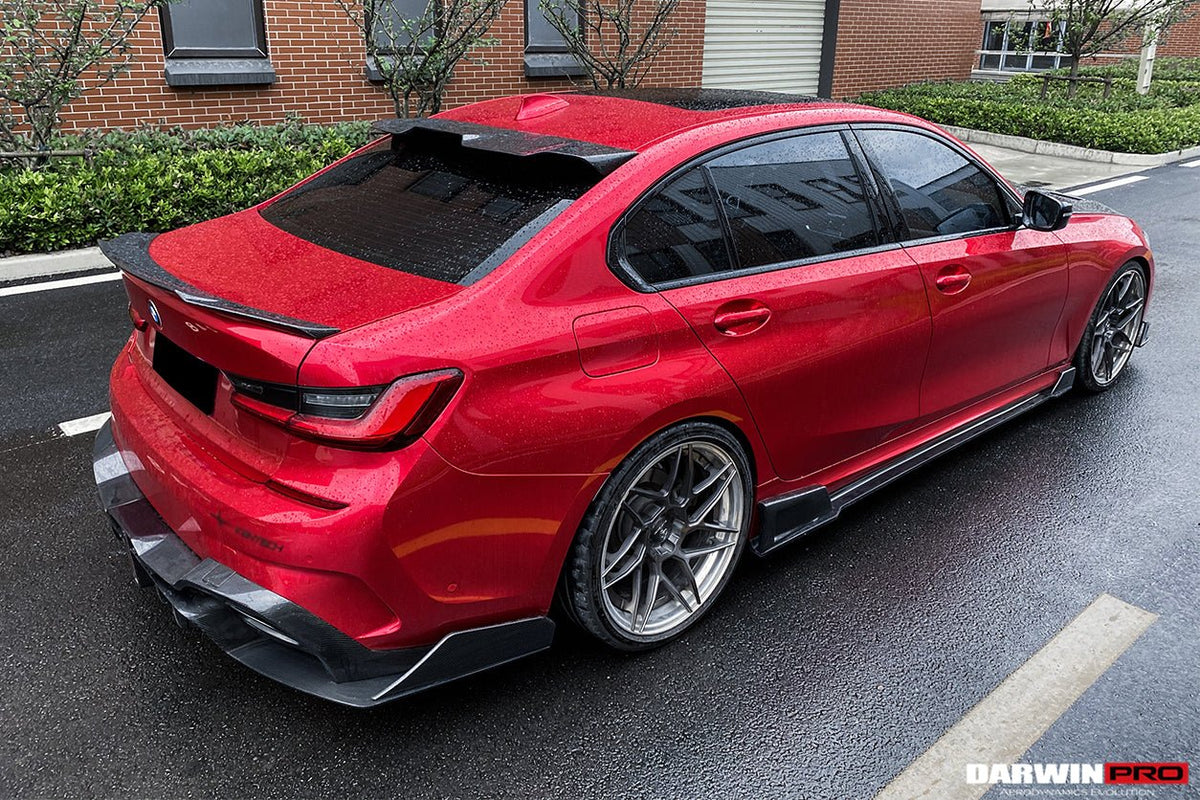 DARWINPRO - BMW 3 SERIES G20 2019-2022 BKSS STYLE CARBON FIBRE REAR DIFFUSER - Aero Carbon UK