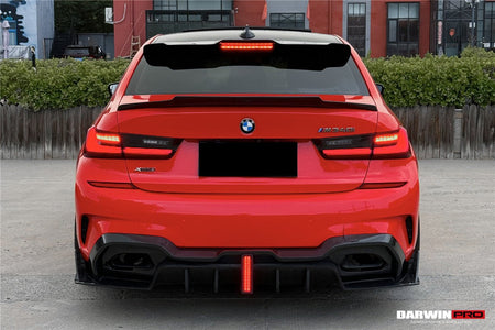 DARWINPRO - BMW 3 SERIES G20 2019-2022 BKSS STYLE CARBON FIBRE REAR DIFFUSER - Aero Carbon UK