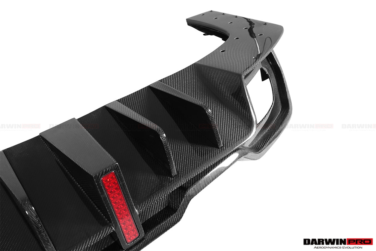 DARWINPRO - BMW 3 SERIES G20 2019-2022 BKSS STYLE CARBON FIBRE REAR DIFFUSER - Aero Carbon UK