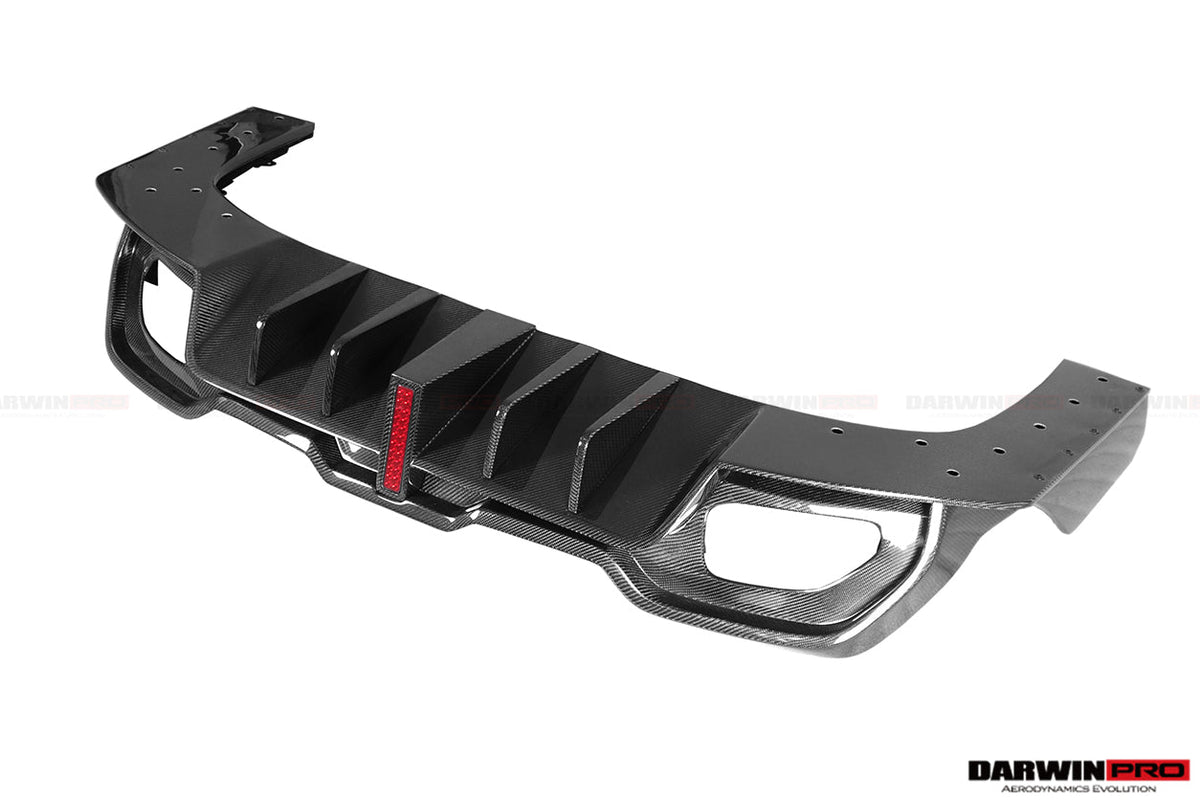 DARWINPRO - BMW 3 SERIES G20 2019-2022 BKSS STYLE CARBON FIBRE REAR DIFFUSER - Aero Carbon UK