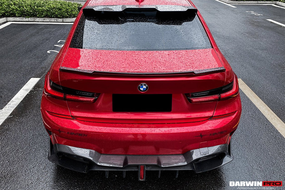 DARWINPRO - BMW 3 SERIES G20 2019-2022 BKSS STYLE CARBON FIBRE REAR DIFFUSER - Aero Carbon UK