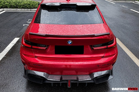 DARWINPRO - BMW 3 SERIES G20 2019-2022 BKSS STYLE CARBON FIBRE REAR DIFFUSER - Aero Carbon UK