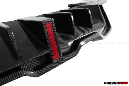 DARWINPRO - BMW 3 SERIES G20 2019-2022 BKSS STYLE CARBON FIBRE REAR DIFFUSER - Aero Carbon UK