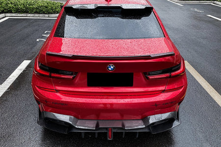 DARWINPRO - BMW 3 SERIES G20 2019-2022 BKSS STYLE CARBON FIBRE REAR DIFFUSER - Aero Carbon UK
