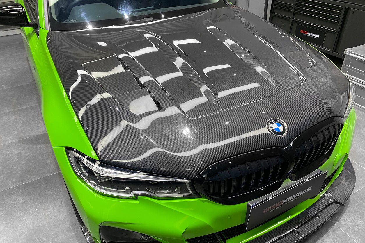 DARWINPRO - BMW 3 SERIES G20 BKSS STYLE CARBON FIBRE HOOD BONNET - Aero Carbon UK