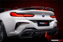 DARWINPRO - BMW 8 SERIES G14 CONVERTIBLE IMP PERFORMANCE CARBON FIBRE WING SPOILER - Aero Carbon UK