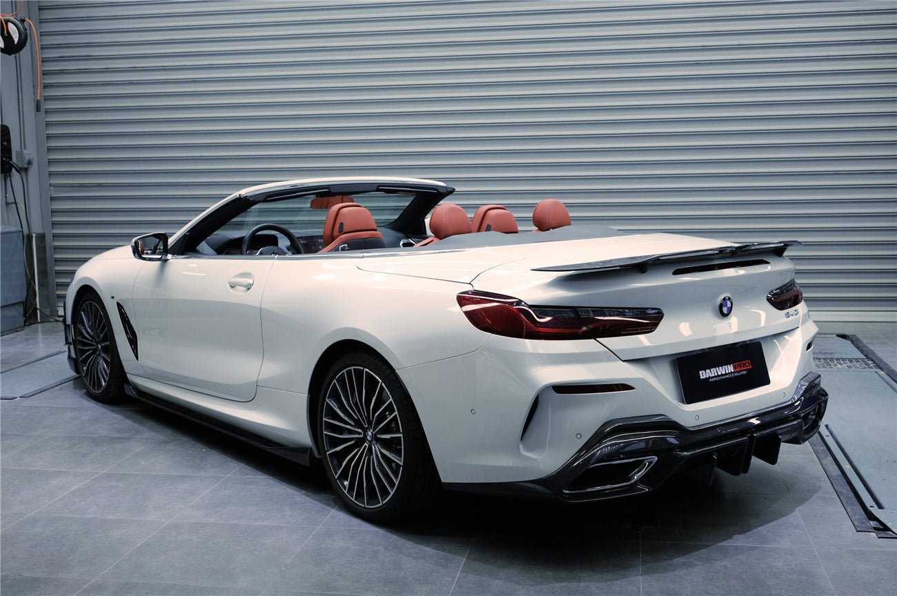 DARWINPRO - BMW 8 SERIES G14 CONVERTIBLE IMP PERFORMANCE CARBON FIBRE WING SPOILER - Aero Carbon UK