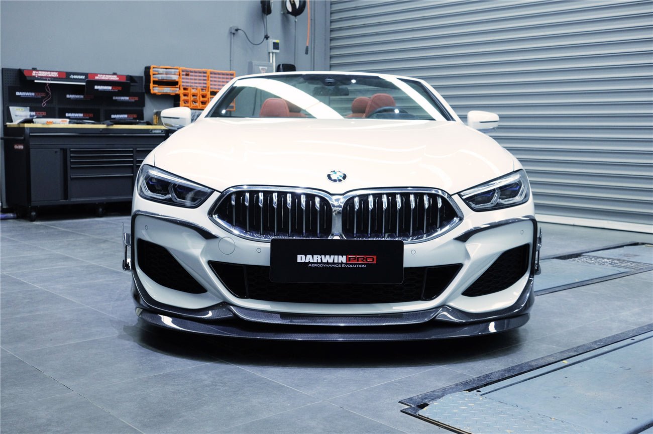 DARWINPRO - BMW 8 SERIES G14 /G15/G16 IMP PERFORMANCE CARBON FIBRE FRONT LIP - Aero Carbon UK