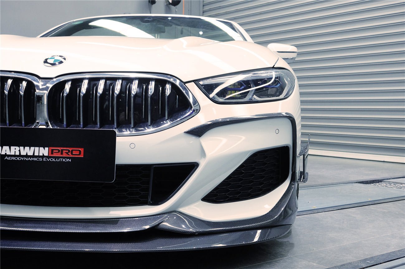 DARWINPRO - BMW 8 SERIES G14 /G15/G16 IMP PERFORMANCE CARBON FIBRE FRONT LIP - Aero Carbon UK