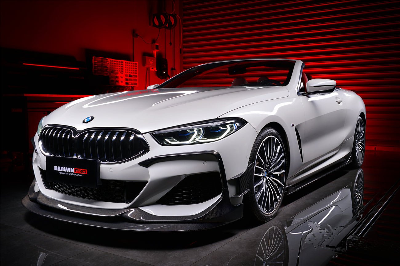 DARWINPRO - BMW 8 SERIES G14 /G15/G16 IMP PERFORMANCE CARBON FIBRE FRONT LIP - Aero Carbon UK