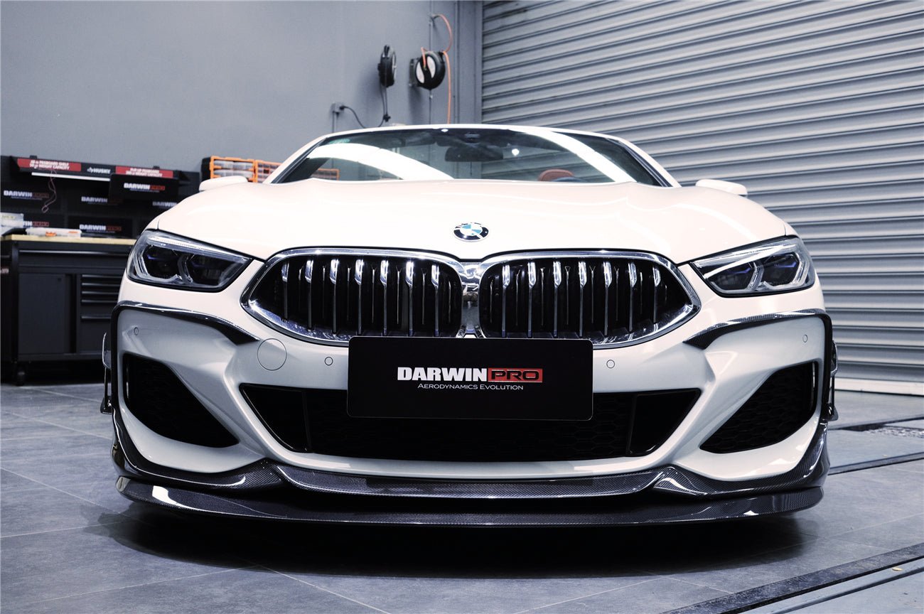 DARWINPRO - BMW 8 SERIES G14 /G15/G16 IMP PERFORMANCE CARBON FIBRE FRONT LIP - Aero Carbon UK