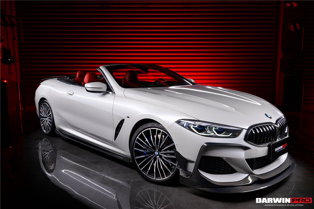 DARWINPRO - BMW 8 SERIES G14 /G15/G16 IMP PERFORMANCE CARBON FIBRE FRONT LIP - Aero Carbon UK