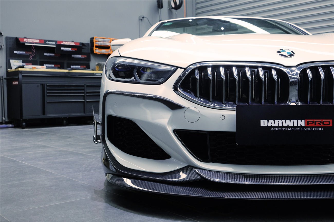 DARWINPRO - BMW 8 SERIES G14 /G15/G16 IMP PERFORMANCE CARBON FIBRE FRONT LIP - Aero Carbon UK