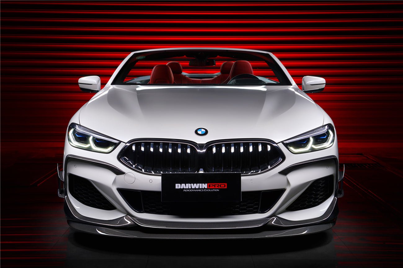 DARWINPRO - BMW 8 SERIES G14 /G15/G16 IMP PERFORMANCE CARBON FIBRE FRONT LIP - Aero Carbon UK