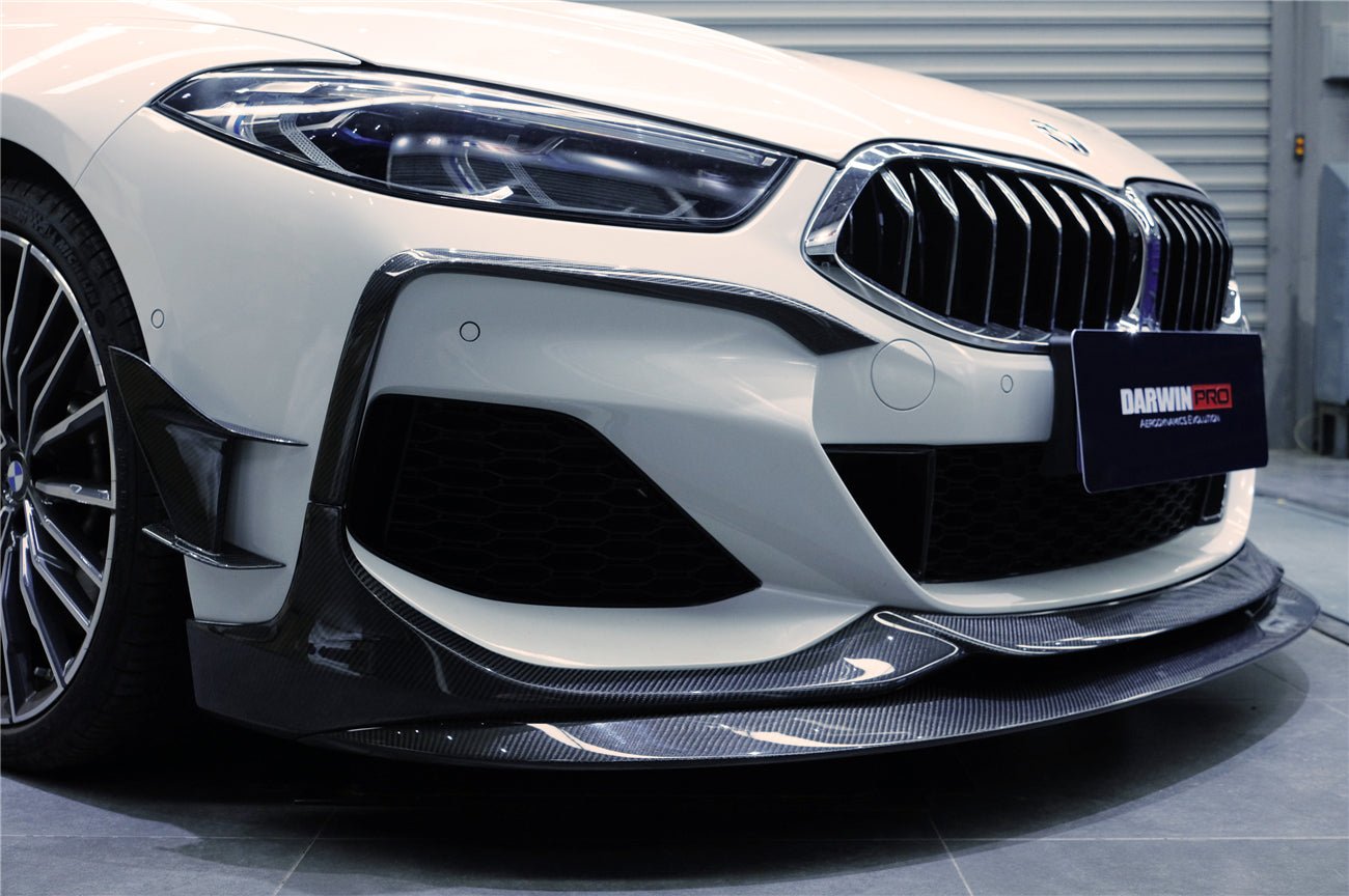 DARWINPRO - BMW 8 SERIES G14 /G15/G16 IMP PERFORMANCE CARBON FIBRE FRONT LIP - Aero Carbon UK