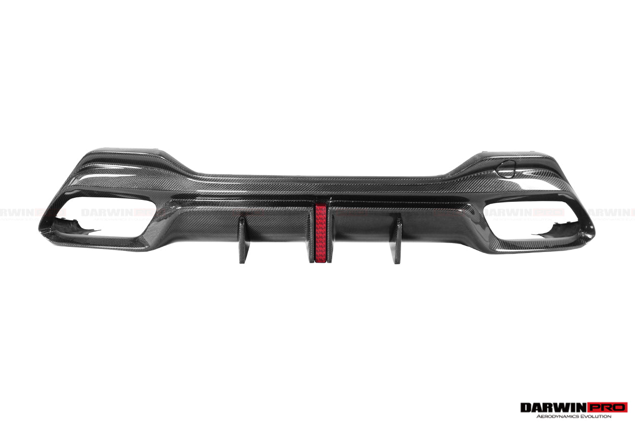 DARWINPRO - BMW 8 SERIES G14 /G15/G16 IMP PERFORMANCE CARBON FIBRE LED REAR DIFFUSER - Aero Carbon UK