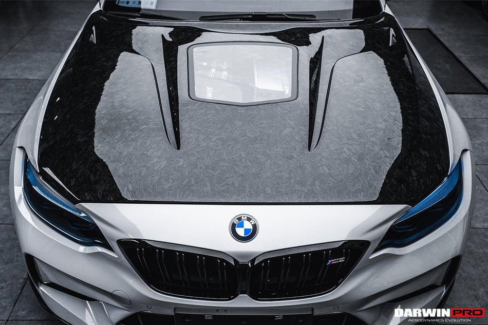 DARWINPRO - BMW M2 M2C F87 IMP PERFORMANCE TRANSPARENT HOOD BONNET - Aero Carbon UK