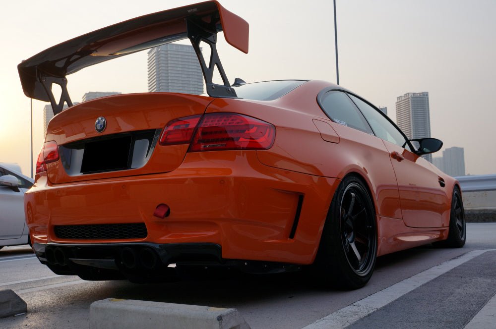 DARWINPRO - BMW M3 E92 E93 2008-2012 VA STYLE CARBON FIBRE TRUNK SPOILER - Aero Carbon UK