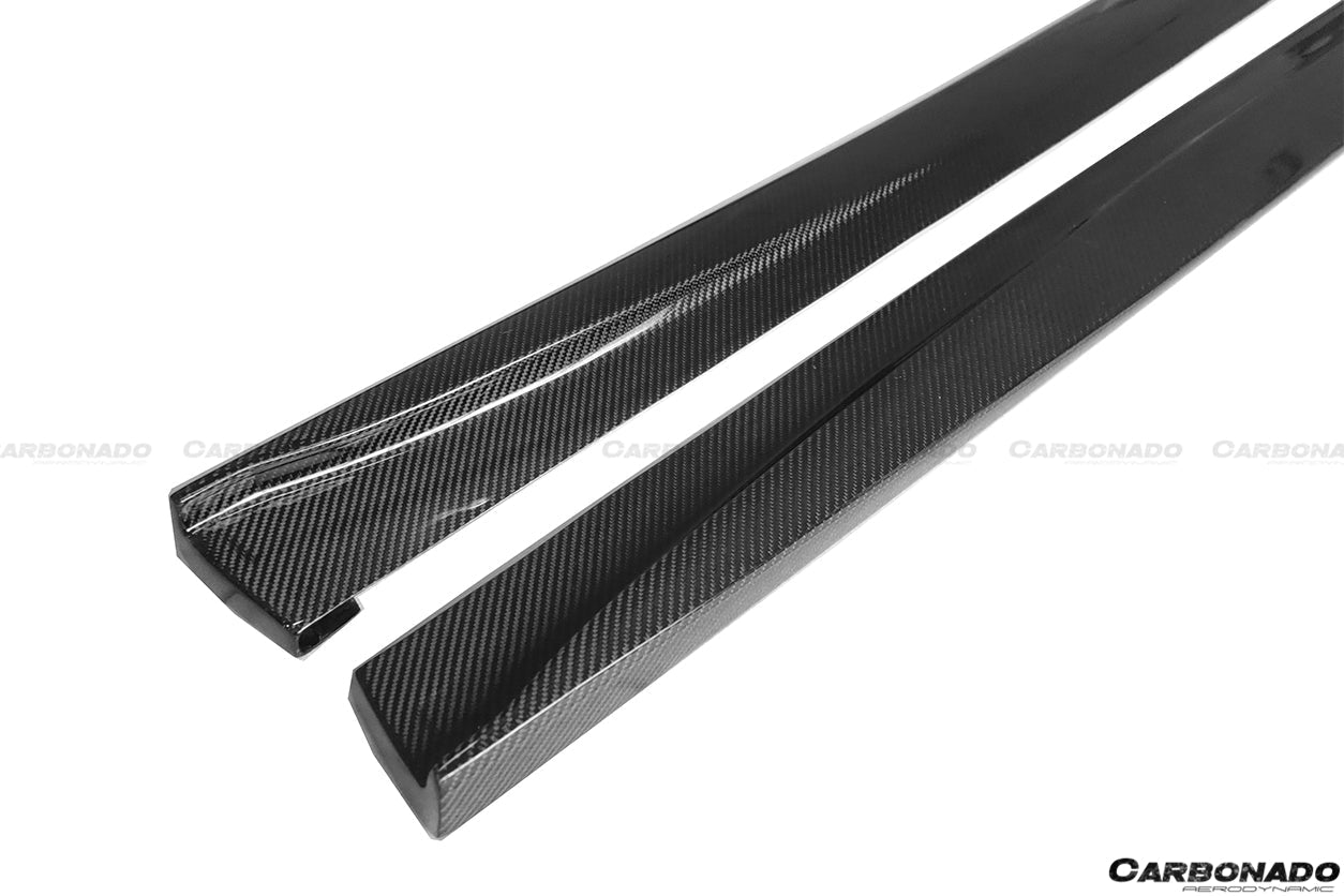 DARWINPRO - BMW M3 F80 2014-2020 VA STYLE CARBON FIBRE SIDE SKIRTS - Aero Carbon UK
