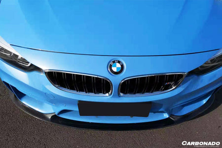 DARWINPRO - BMW M3 F80 / M4 F82 2014-2020 3D STYLE CARBON FIBRE FRONT LIP - Aero Carbon UK