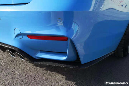 DARWINPRO - BMW M3 F80 / M4 F82 2014-2020 D3 STYLE CARBON FIBRE REAR DIFFUSER - Aero Carbon UK