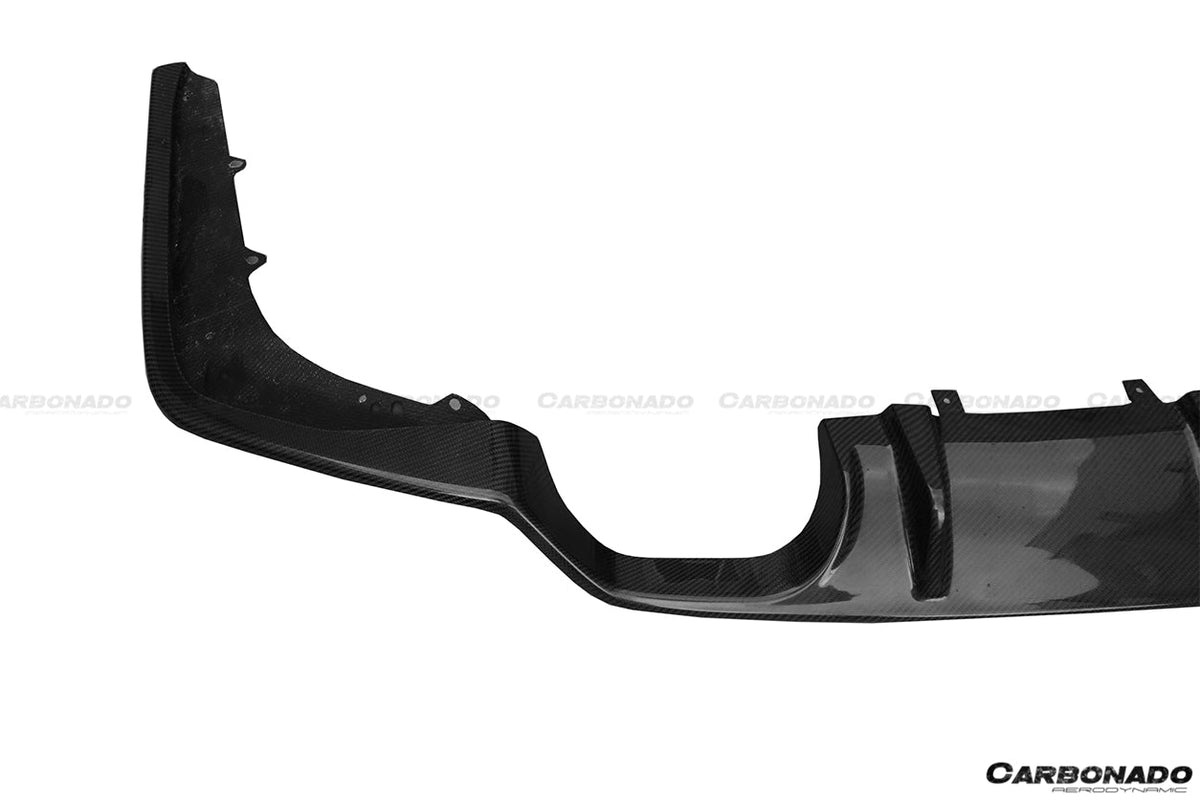 DARWINPRO - BMW M3 F80 / M4 F82 2014-2020 D3 STYLE CARBON FIBRE REAR DIFFUSER - Aero Carbon UK