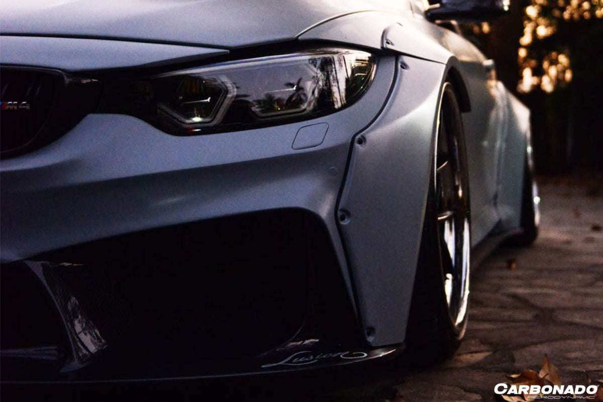 DARWINPRO - BMW M3 F80 / M4 F82 2014-2020 D3 STYLE FRONT BUMPER - Aero Carbon UK