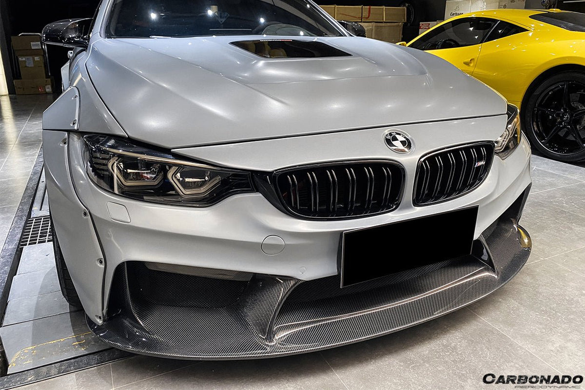 DARWINPRO - BMW M3 F80 / M4 F82 2014-2020 D3 STYLE FRONT BUMPER - Aero Carbon UK