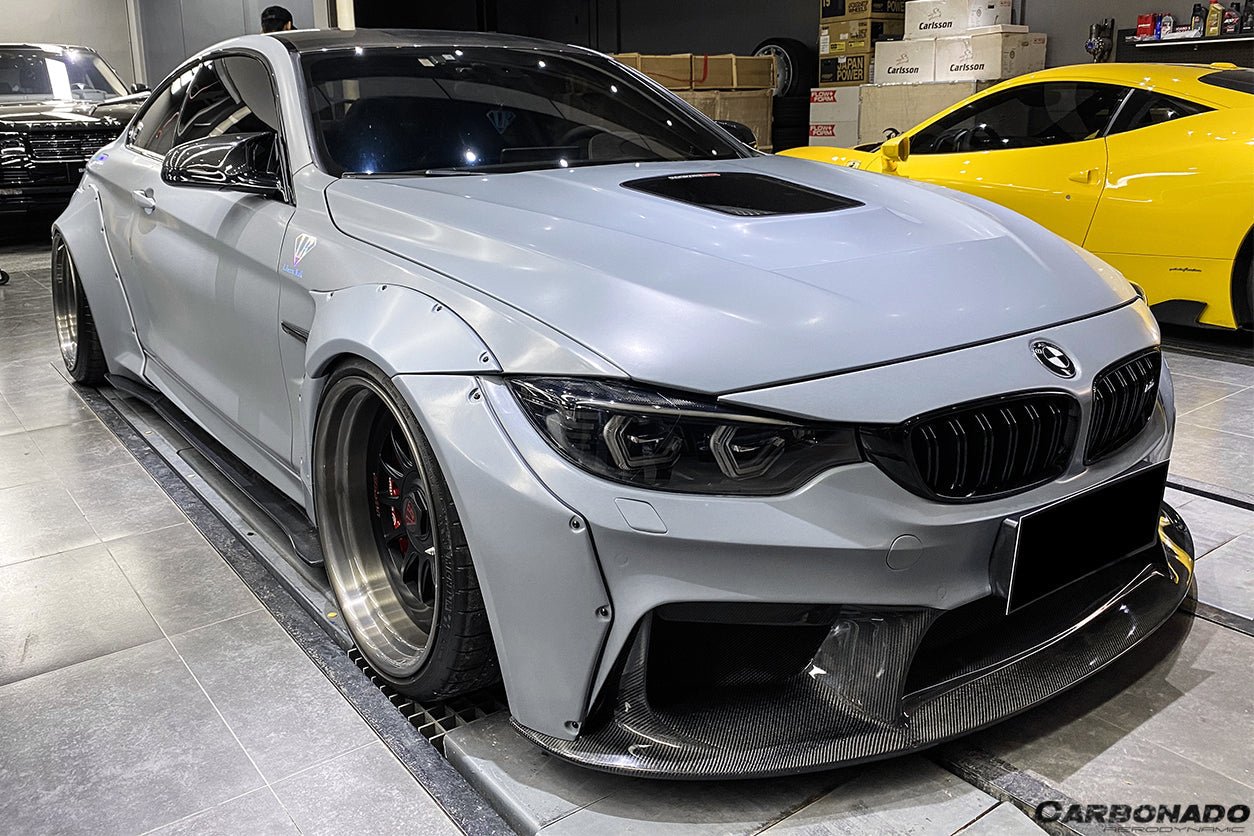 DARWINPRO - BMW M3 F80 / M4 F82 2014-2020 D3 STYLE FRONT BUMPER - Aero Carbon UK