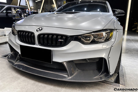 DARWINPRO - BMW M3 F80 / M4 F82 2014-2020 D3 STYLE FRONT BUMPER - Aero Carbon UK