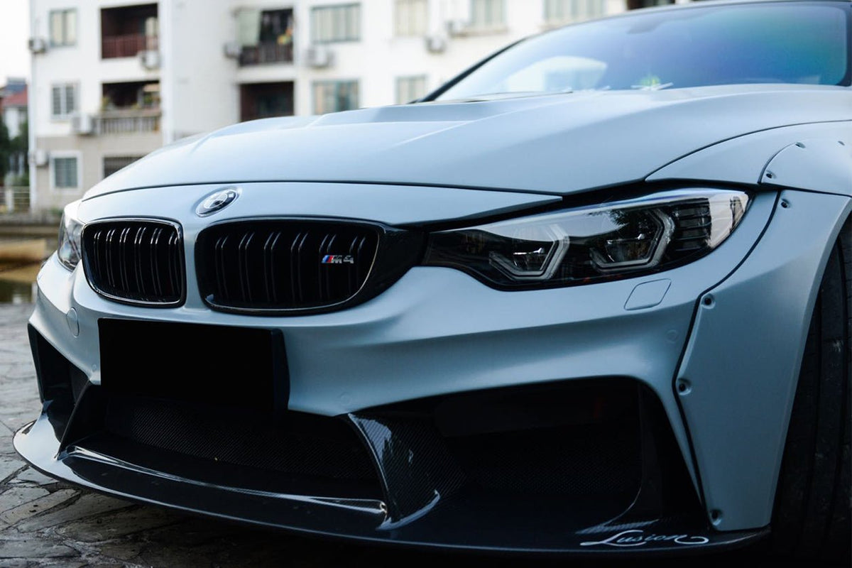 DARWINPRO - BMW M3 F80 / M4 F82 2014-2020 D3 STYLE FRONT BUMPER - Aero Carbon UK